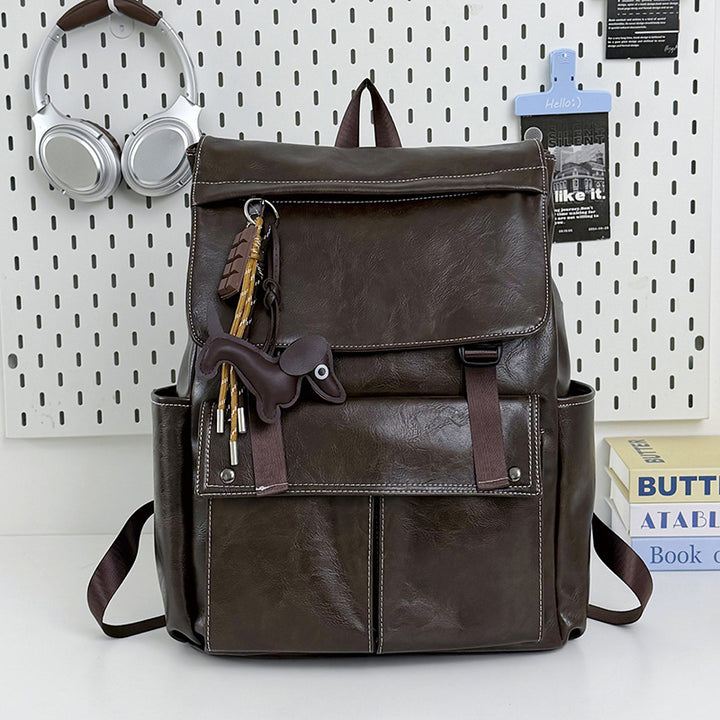 Stylish Genuine Leather Backpack