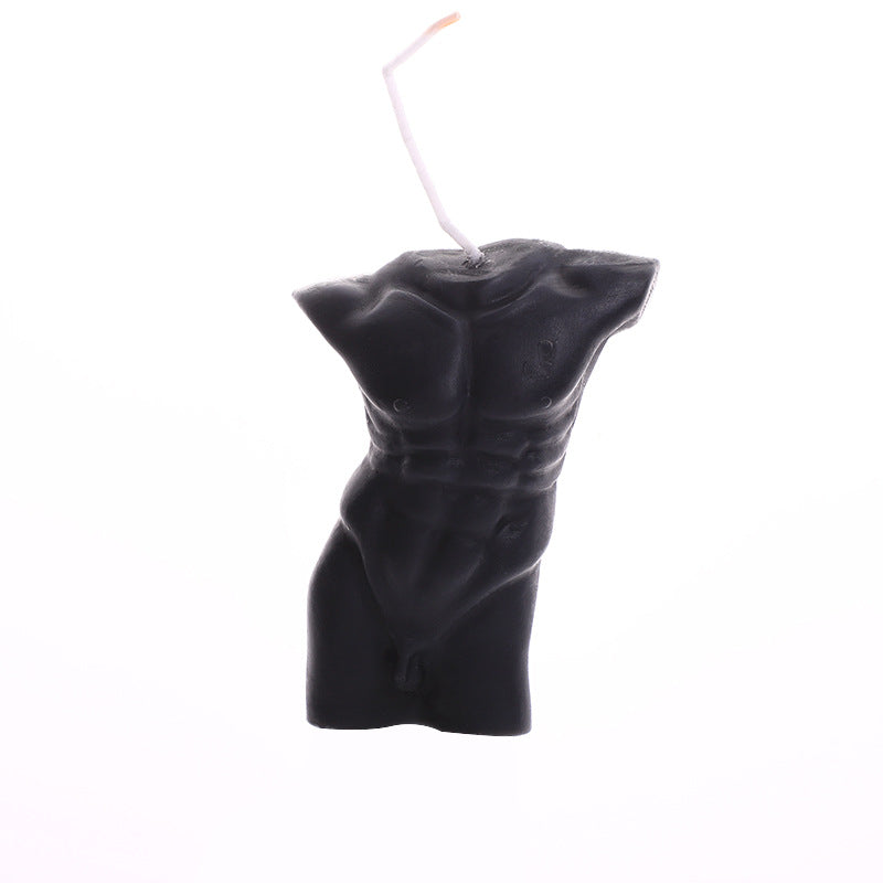 Sculptural Female Torso Scented Soy Wax Body Candle