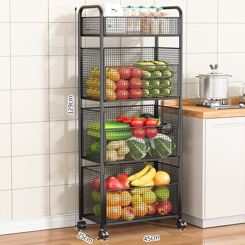Rolling Kitchen Storage Rack Kalsten