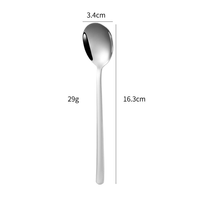 Elegant dessert spoon with luxurious golden surface Kalsten