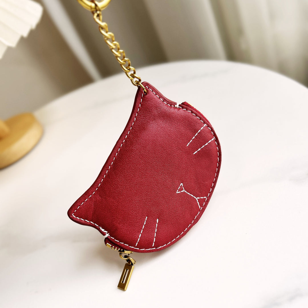 Charming Cat-Shaped Coin Pouch