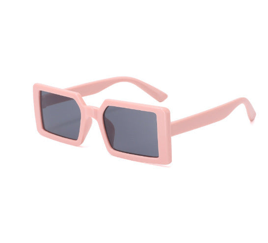 Women's fashion transparent corner sunglasses Kalsten