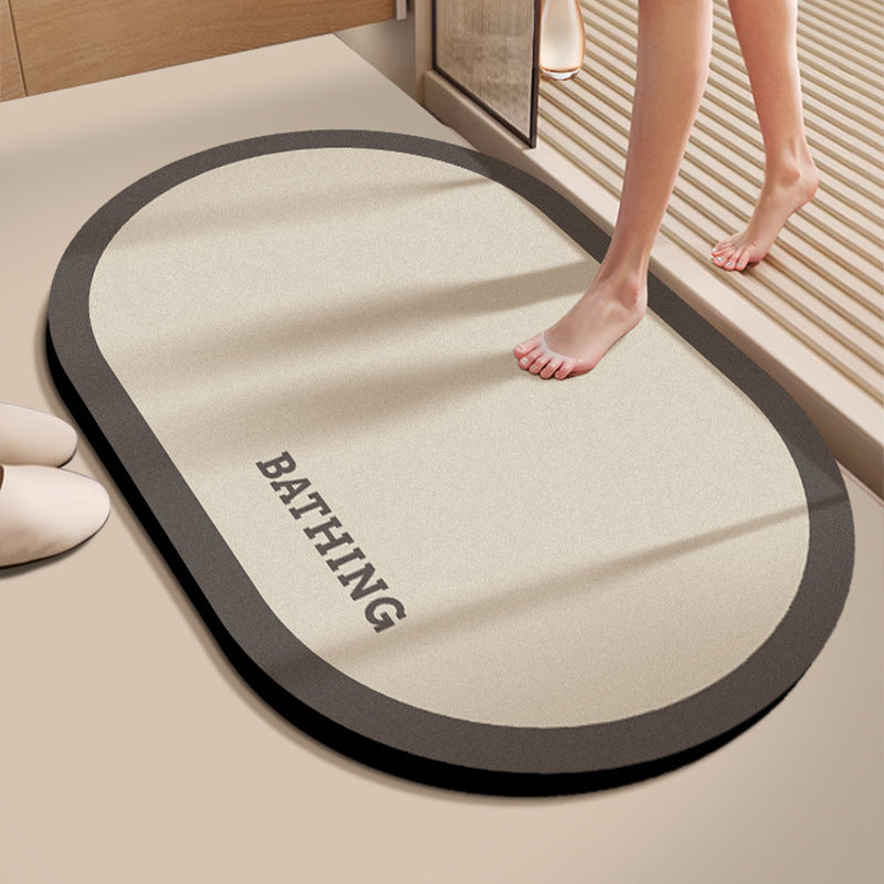 Soft Textured Bathroom Rug Kalsten
