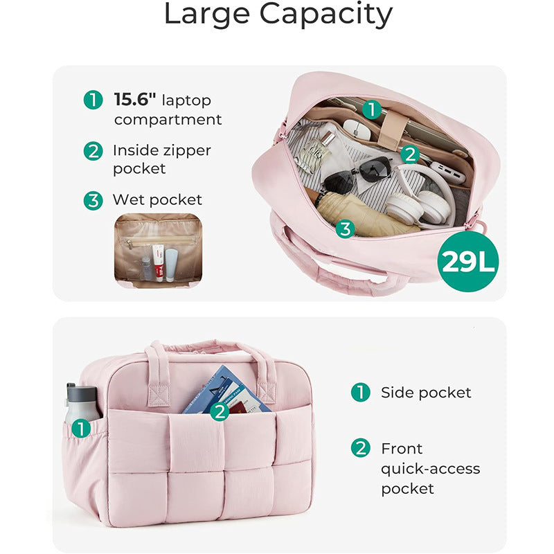 Practical and Stylish Travel Bag with Structured Design Kalsten