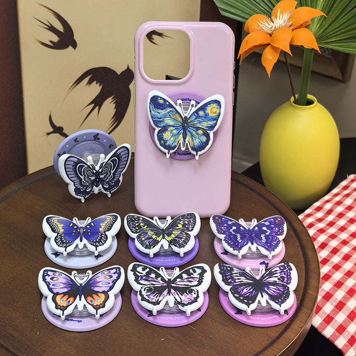 Butterfly-Themed Phone Grip Kalsten