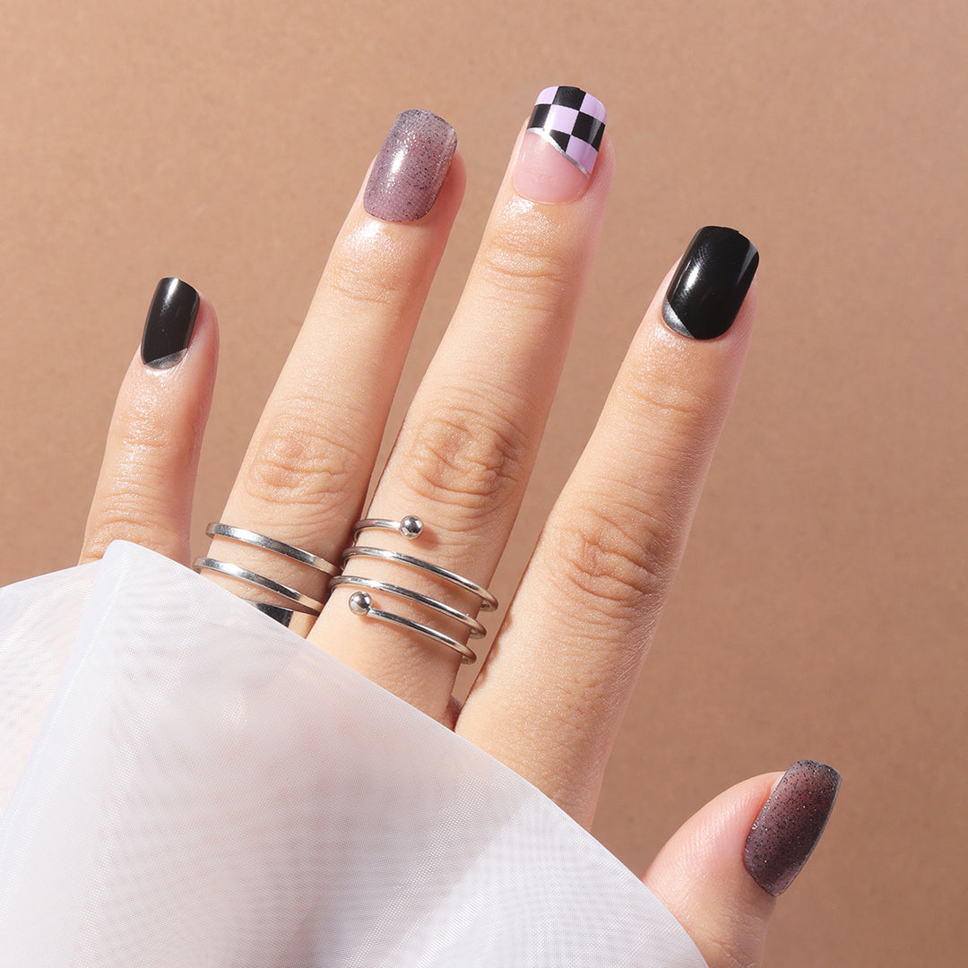Creative Patterned Press-On Nails Kalsten