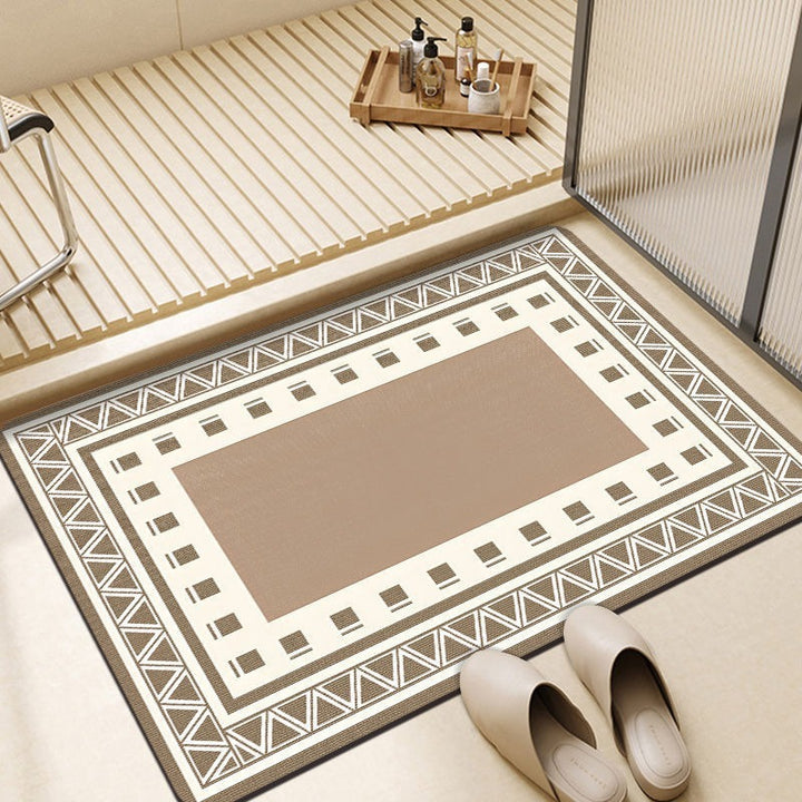Geometric Slip-Resistant Door Mat Kalsten
