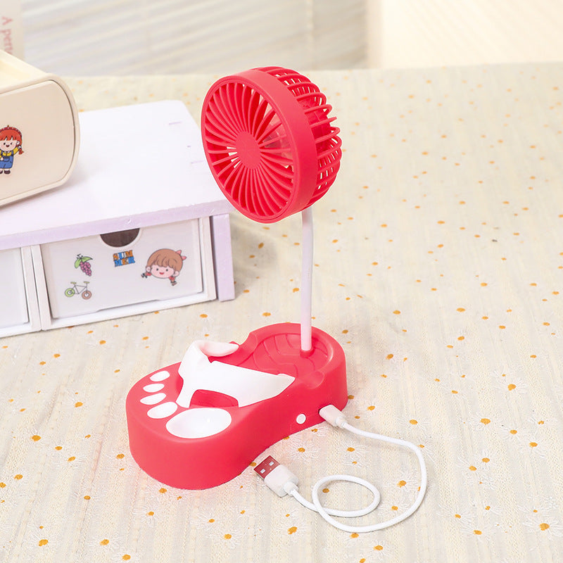 Ladies Portable Table Fan with Flexible Height Kalsten