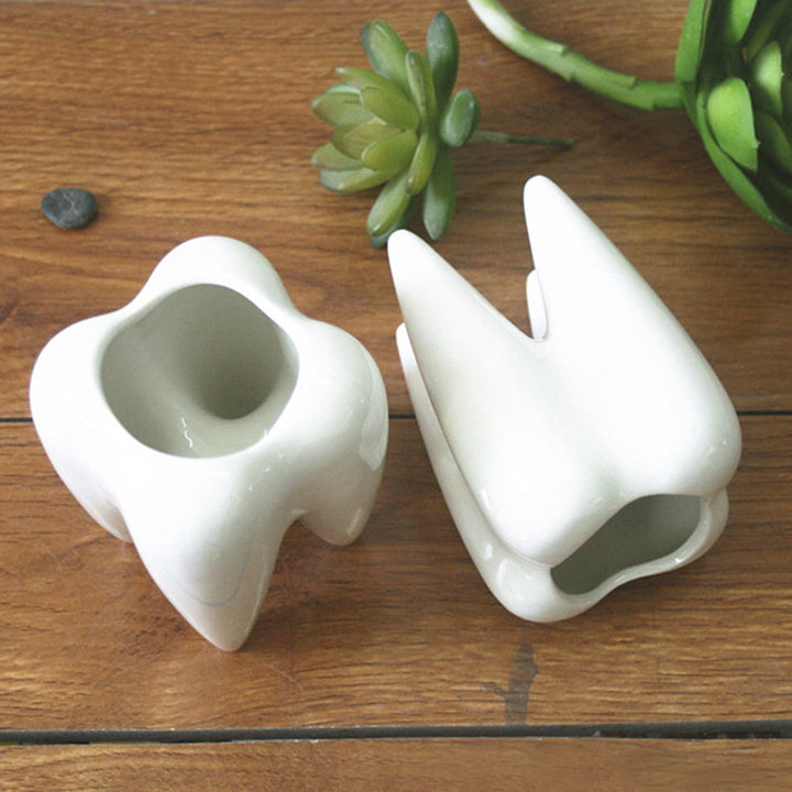 Creative Tooth-Shaped Planter Kalsten