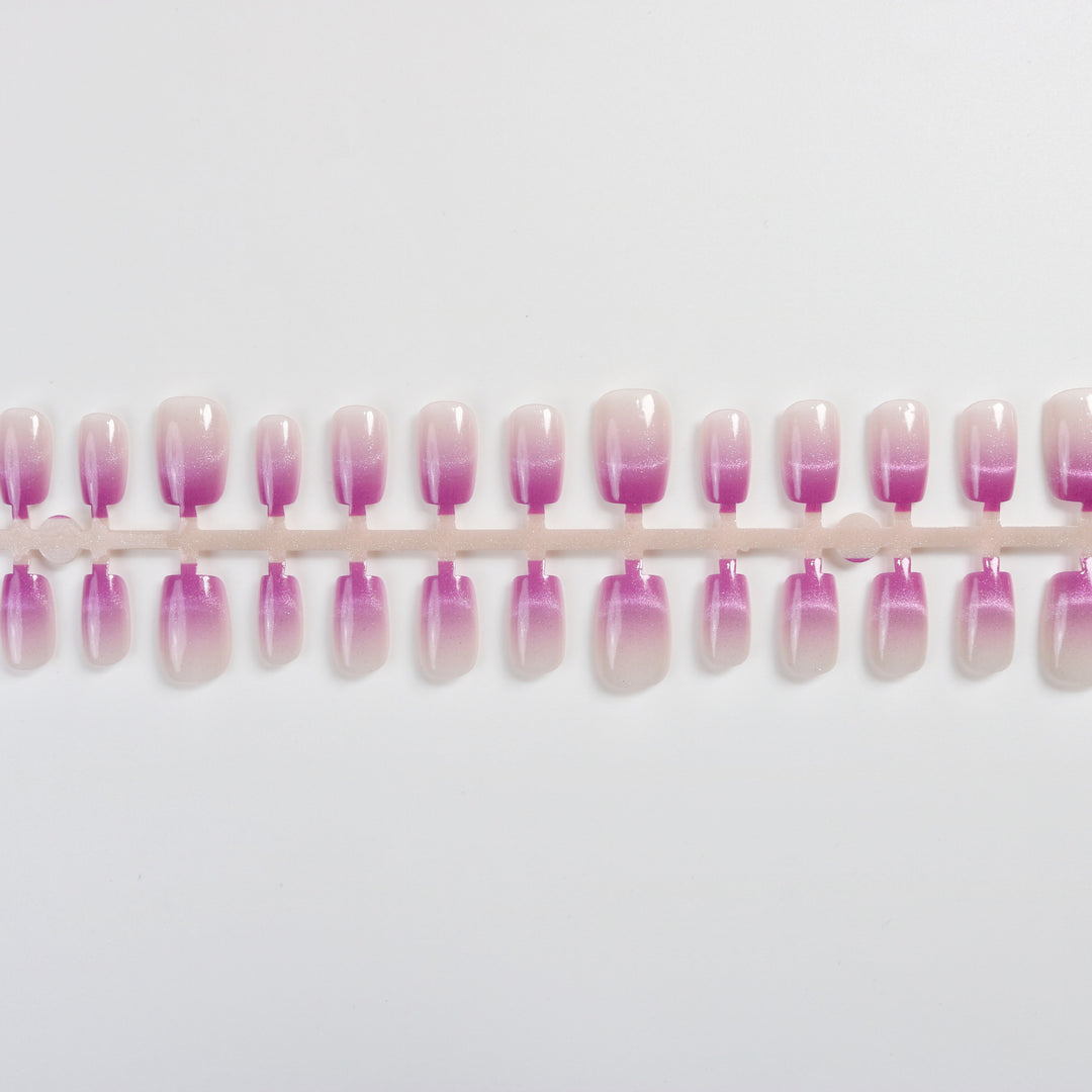 Glamorous Glossy Press-On Nails