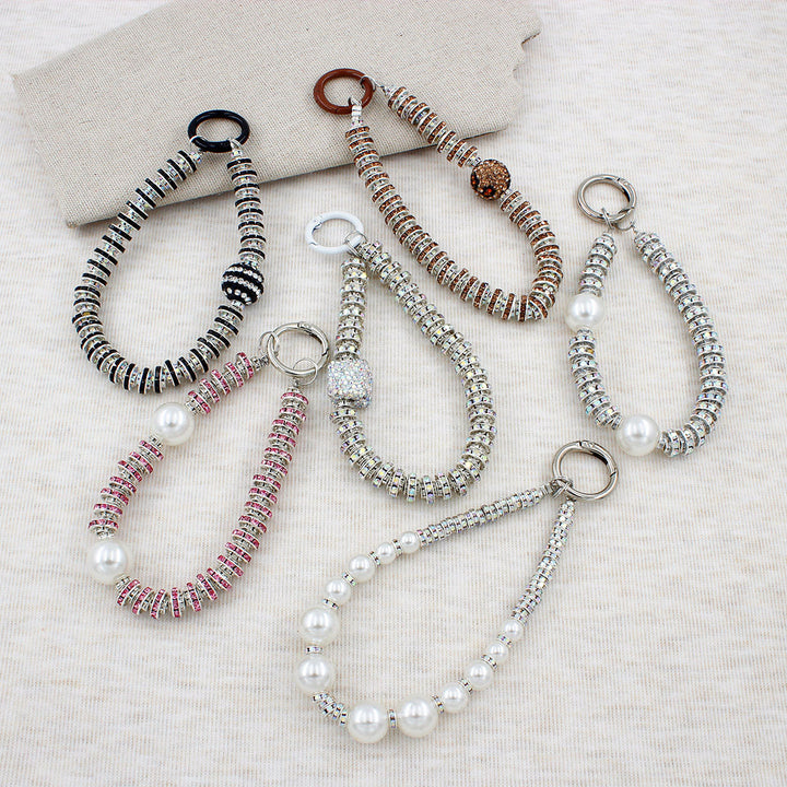 Crystal-Embellished Eyewear Chain Kalsten