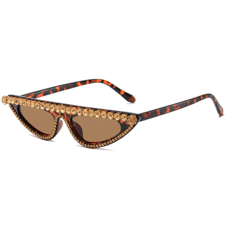 Women's Cat-Eye Sunglasses with Sparkling Stone Accents Kalsten