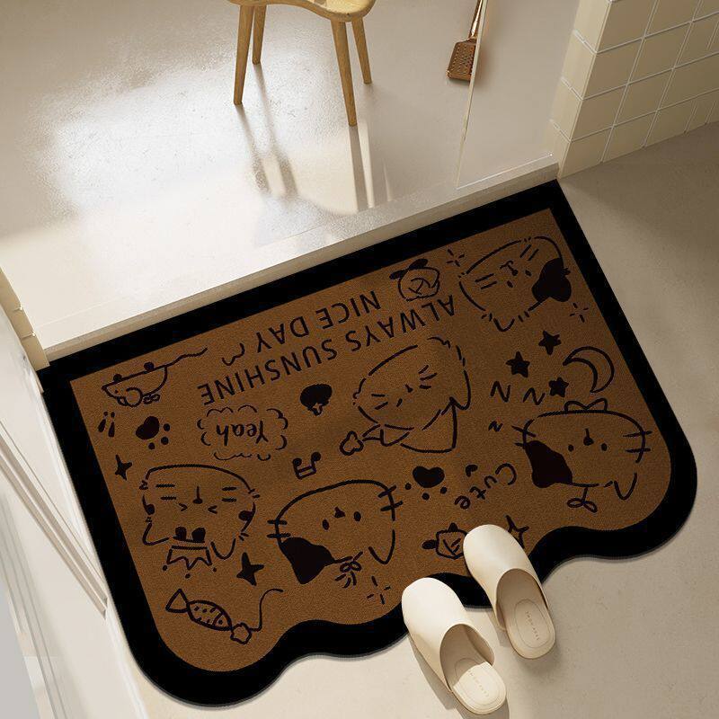Travel-Themed Decorative Area Mat