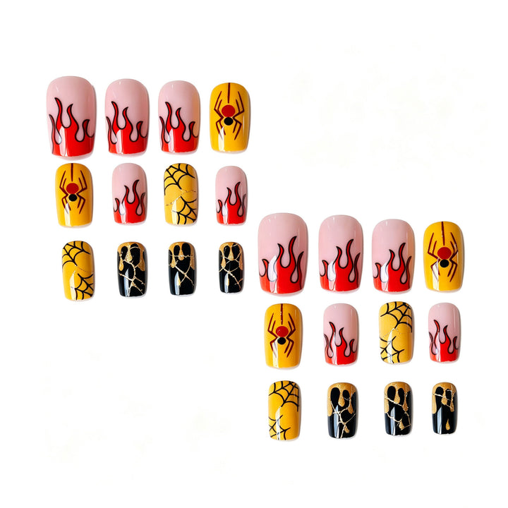 Creative Halloween-Themed Nail Art Kit  1790957681