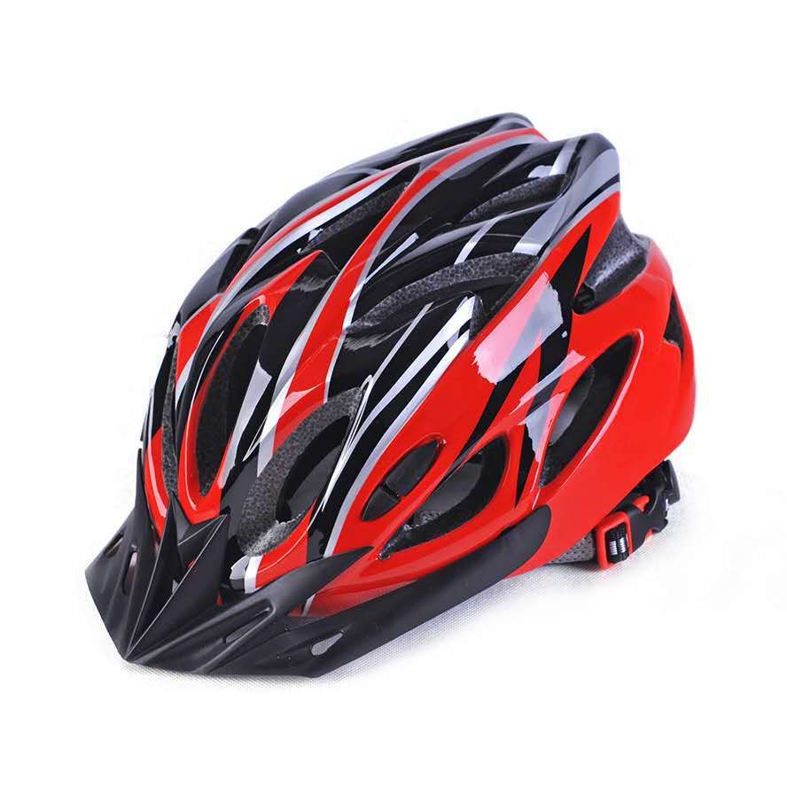 ventilated in-mold mountain cycling helmet with detachable visor and micro-adjust fit Kalsten