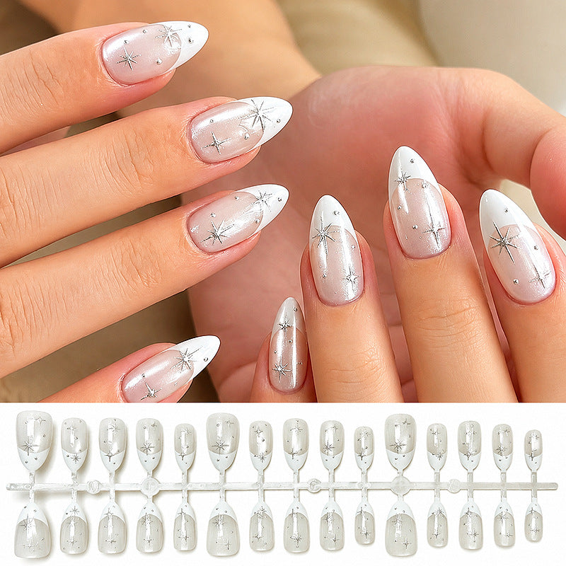 Elegant Press-On Nail Art
