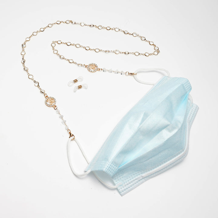 Premium Pearl-Embellished Eyewear Chain kalsten