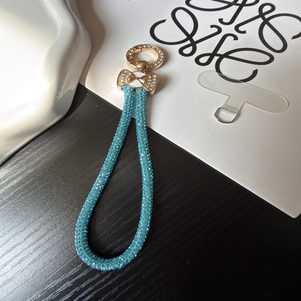 Rhinestone-Embellished Eyewear Holder Kalsten