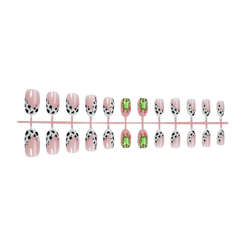 Artistic Animal-Themed Press-On Nail Set kalsten