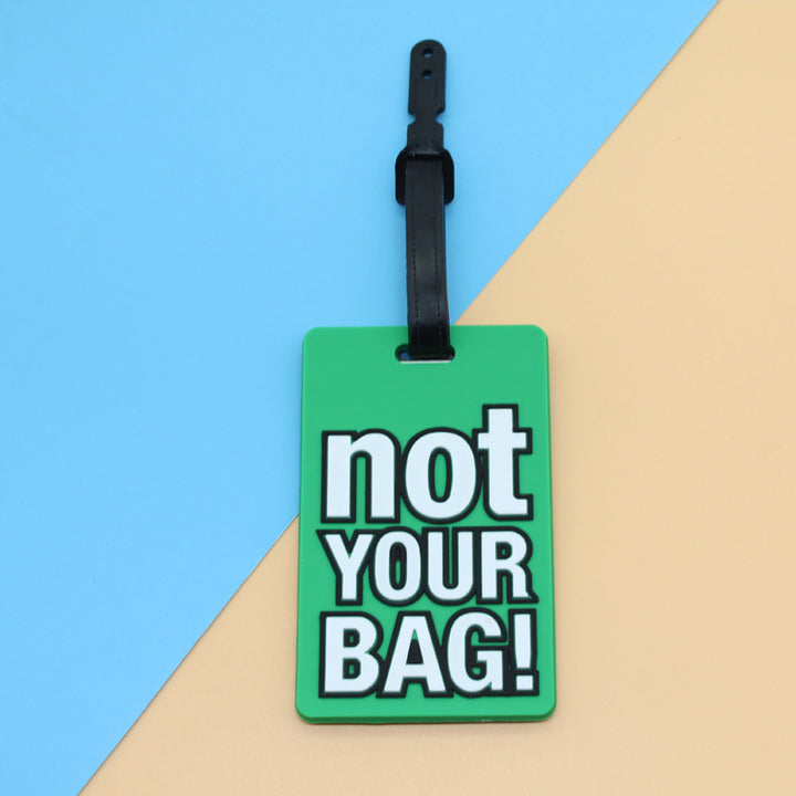 Unisex Luggage Tag with Custom Message Kalsten