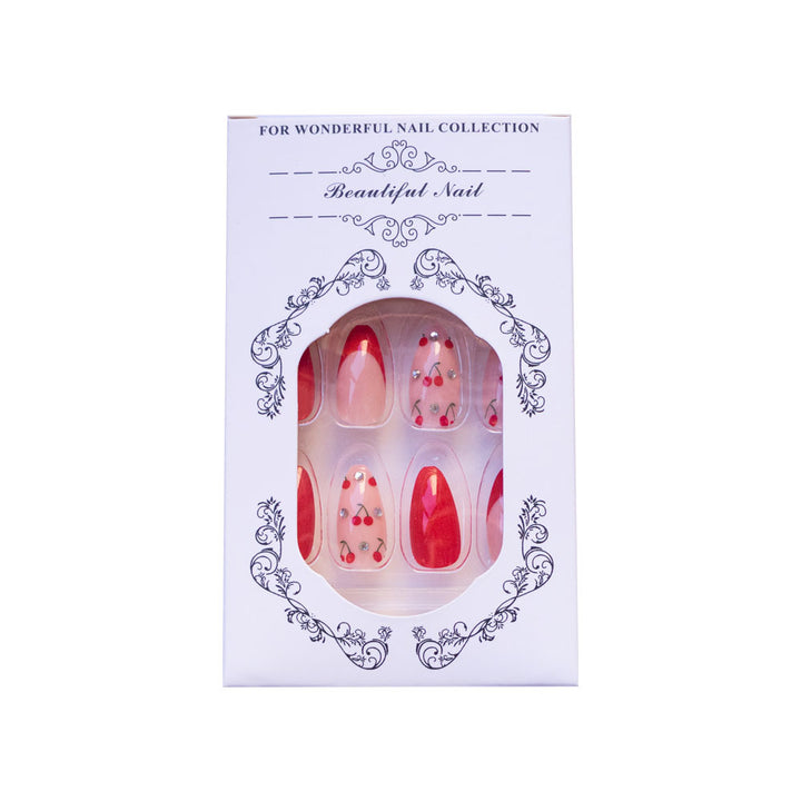 Designer Press-On Nail Art Set