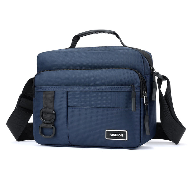 Multi-Pocket Utility Messenger Bag