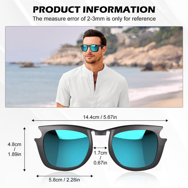 Fashion sunglasses with polarized lenses Kalsten