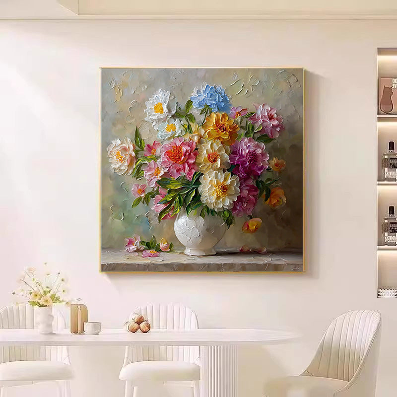 Floral Oil Painting Wall Art