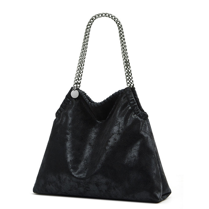 Chic Textured Handheld Tote Bag