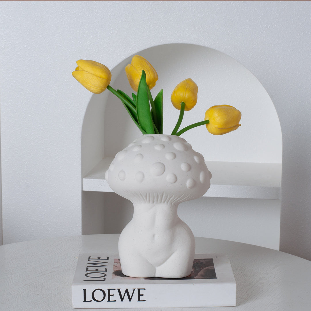 Artistic Mushroom Sculpture