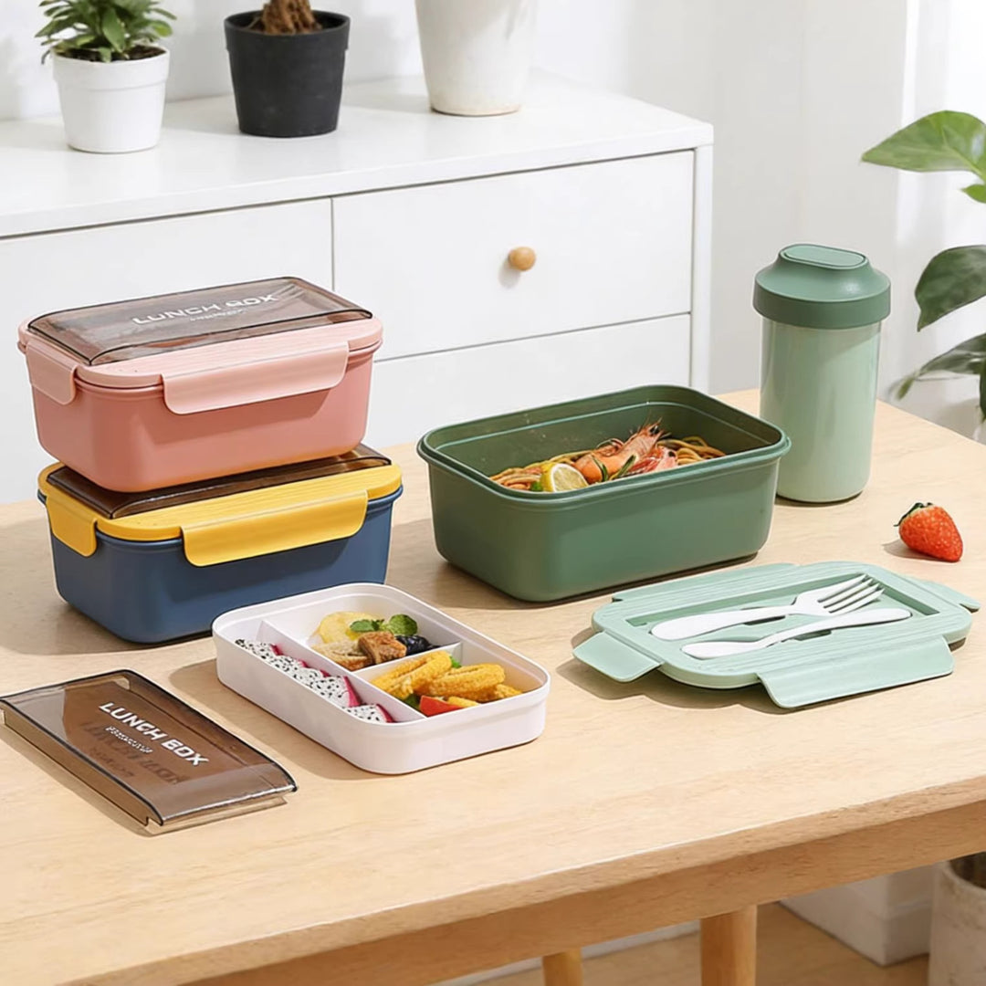 Double-Layer Leak-Resistant Lunch Box