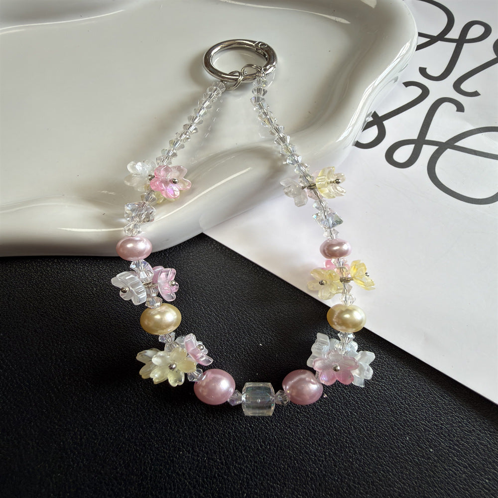 Floral Beaded Keychain Kalsten