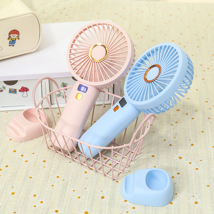 Women Portable Mini Table Fan with LED Display Kalsten