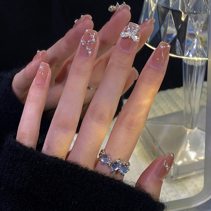 Decorative Press-On Nail Art Set