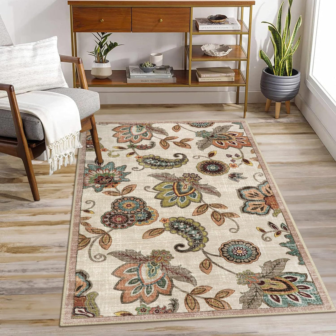 Elegant Tiger-Themed Area Rug for Home