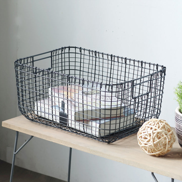 Metal Wire Storage Basket Kalsten