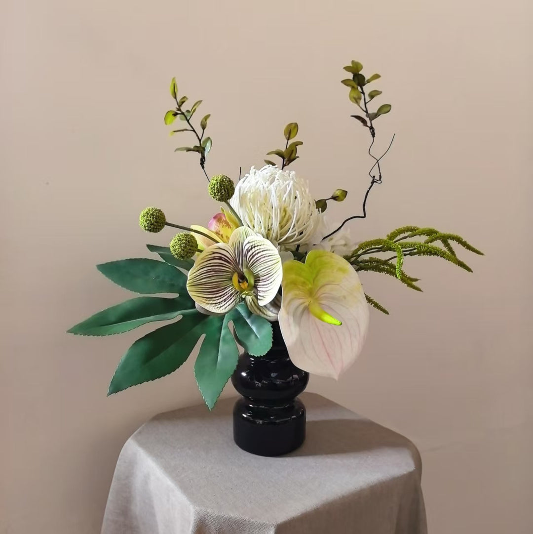 Elegant Indoor Floral Arrangement