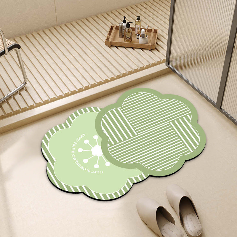 Decorative Cloud-Shaped Bath Mat Kalsten