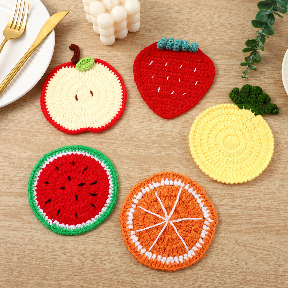 Crochet Fruit Coaster Kalsten