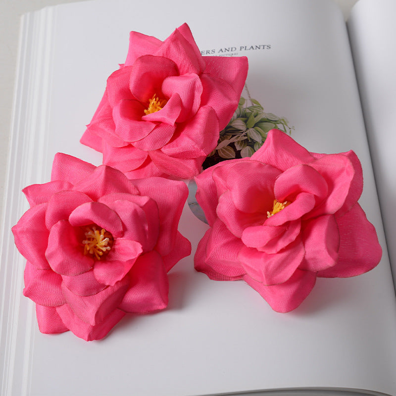 Elegant Fabric Flower Hair Clusters