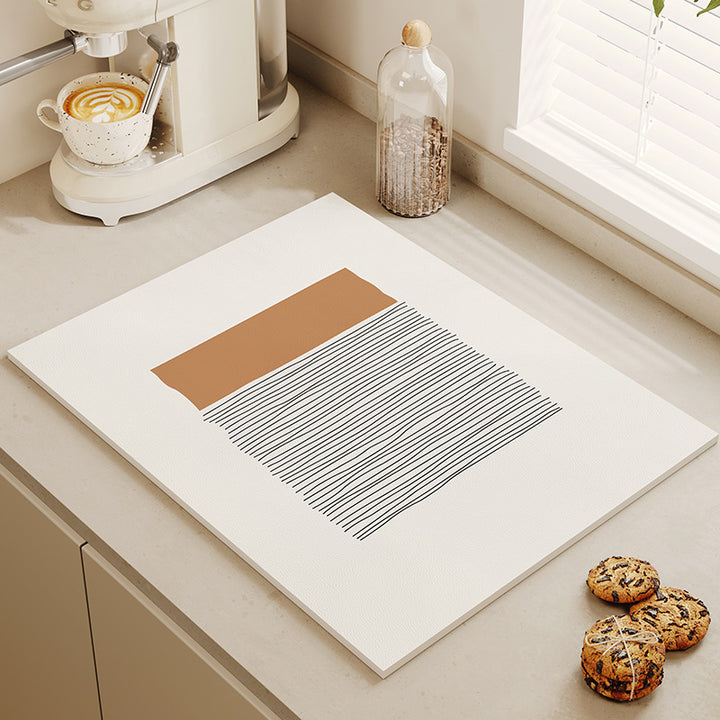Modern Decorative Kitchen Mat