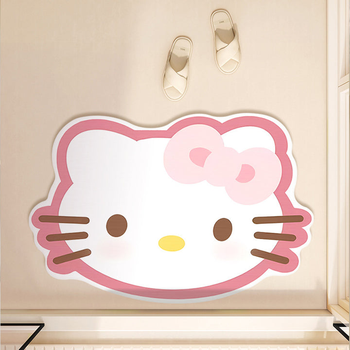 Cute Cartoon-Themed Bath Rug