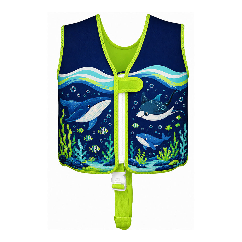 Fun Marine-Themed Swim Vest