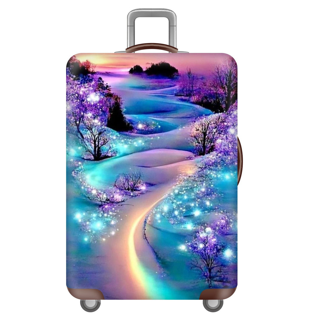 Unisex hard-shell suitcase with impressive Colosseum motif Kalsten