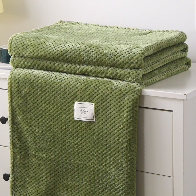Textured Throw Blanket