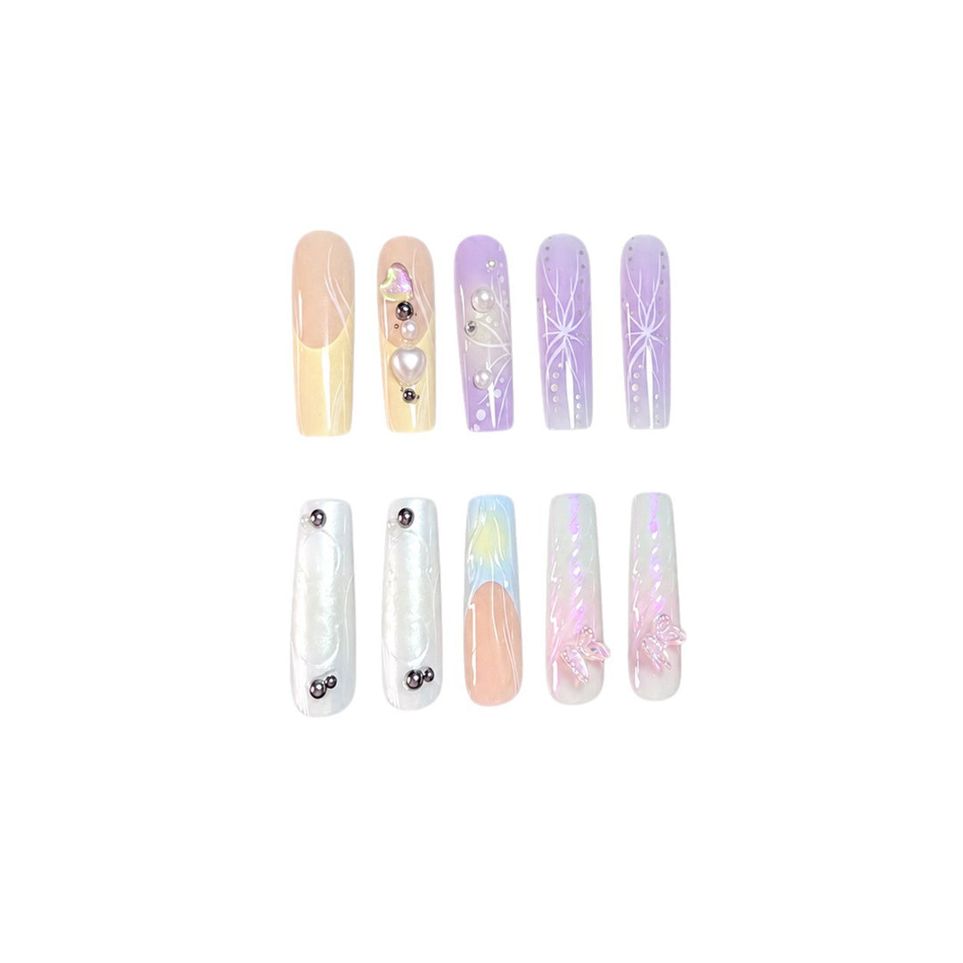 Artistic Extended Acrylic Nail Enhancements Kalsten