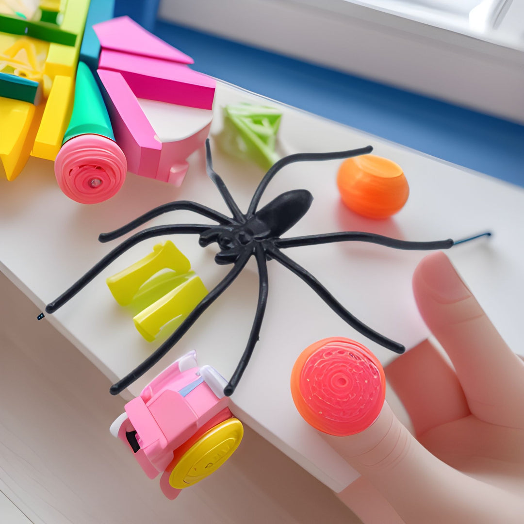 Realistic Toy Spider Assortment Kalsten