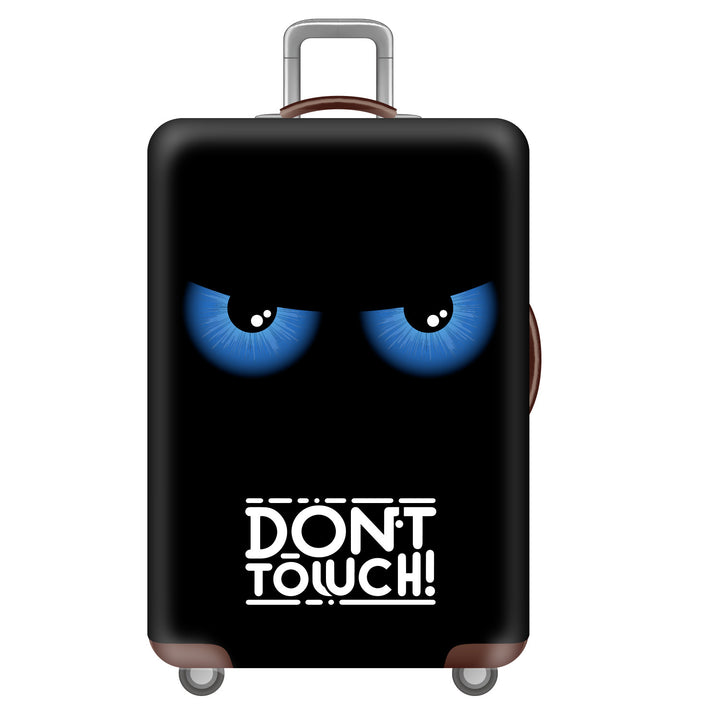 Unisex hard-shell suitcase with funny monster design Kalsten