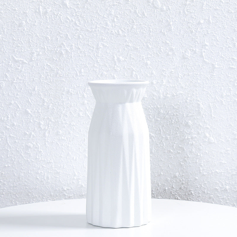 Modern Textured Ceramic Flower Vase Kalsten 1790310307