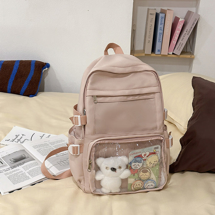 Clear Front Multi-Pocket Backpack Kalsten